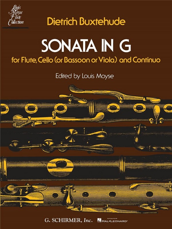 Sonata G major for flute,