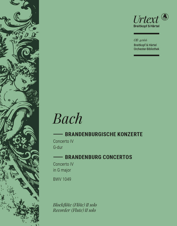 Brandenburgisches Konzert G-Dur Nr.4 BWV1049