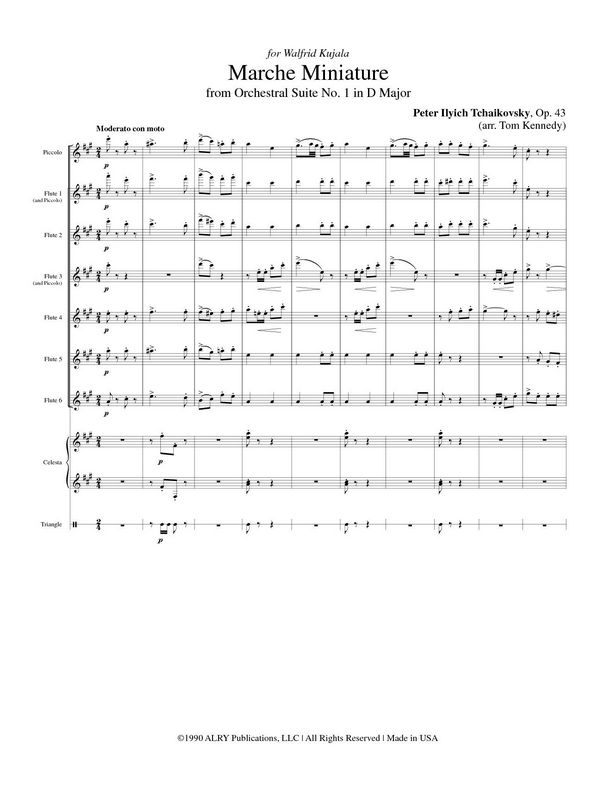 Marche Miniature from Orchestral