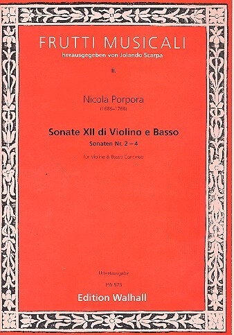 Sonaten Nr.2-4 aus 12 Sonaten