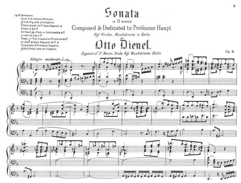 Orgelwerke Band 5 - Sonaten Nr.1 op.3 und Nr.2 op.11