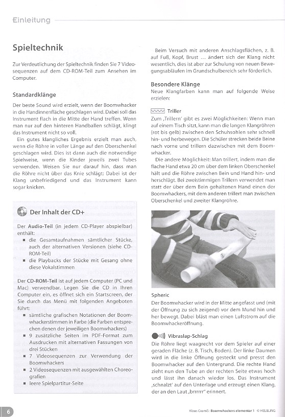 Boomwhackers elementar Band 1 (+CD)