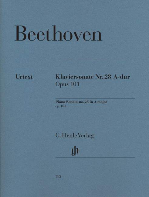 Sonate A-Dur Nr.28 op.101