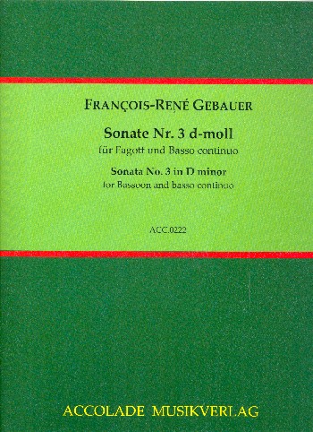 Sonate d-Moll Nr.3