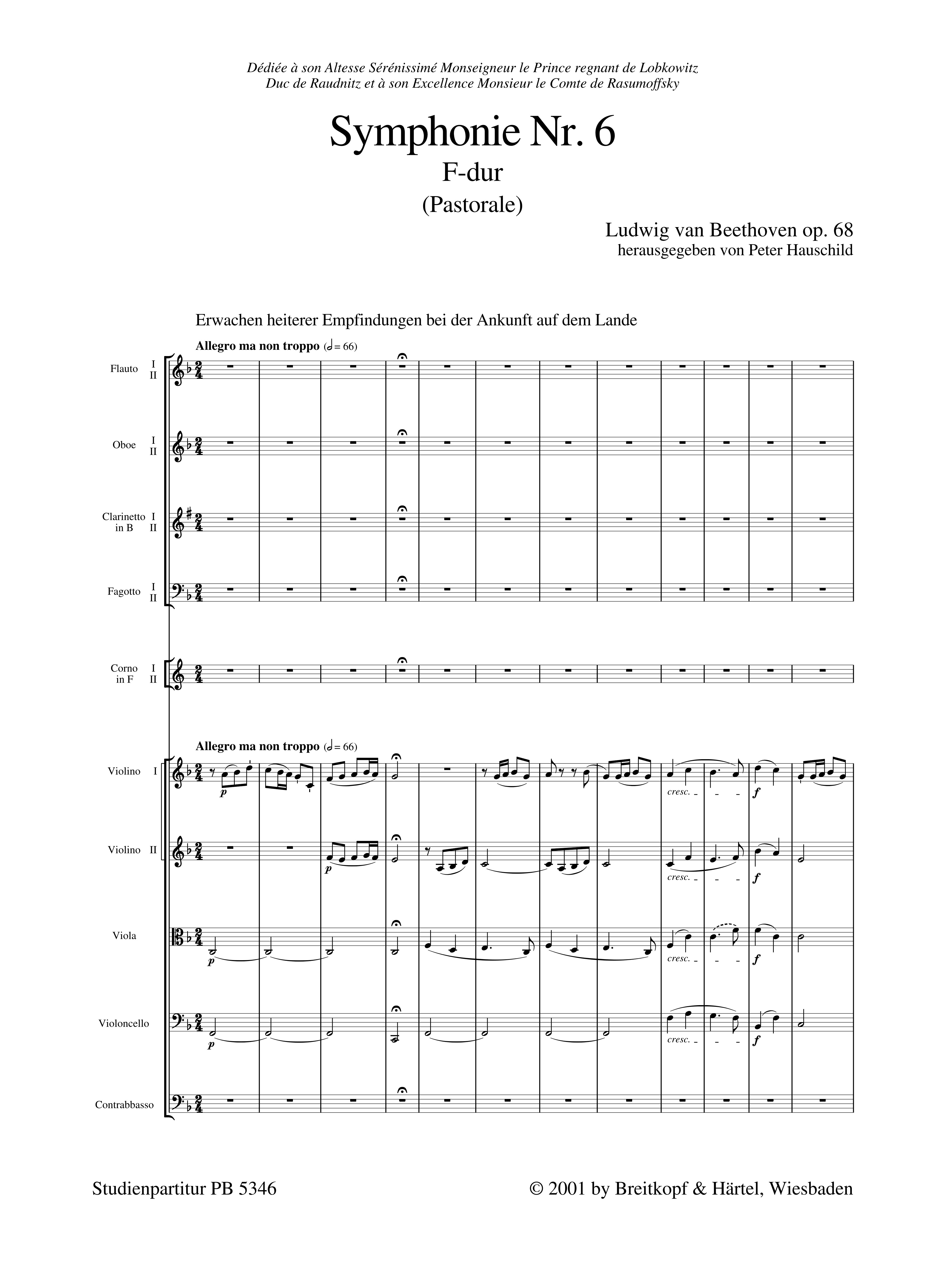 Sinfonie F-Dur Nr.6 op.68