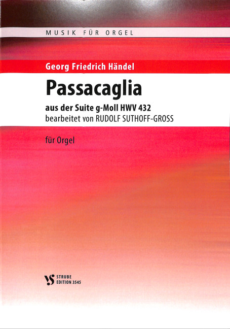 Passacaglia aus der Suite g-Moll HWV432