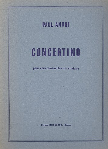 Concertiuno pour 2 clarinettes
