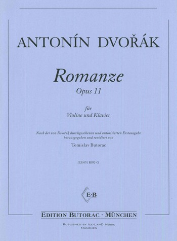 Romanze op.11 für Violine
