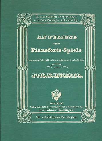 Anweisung zum Pianoforte-Spiele