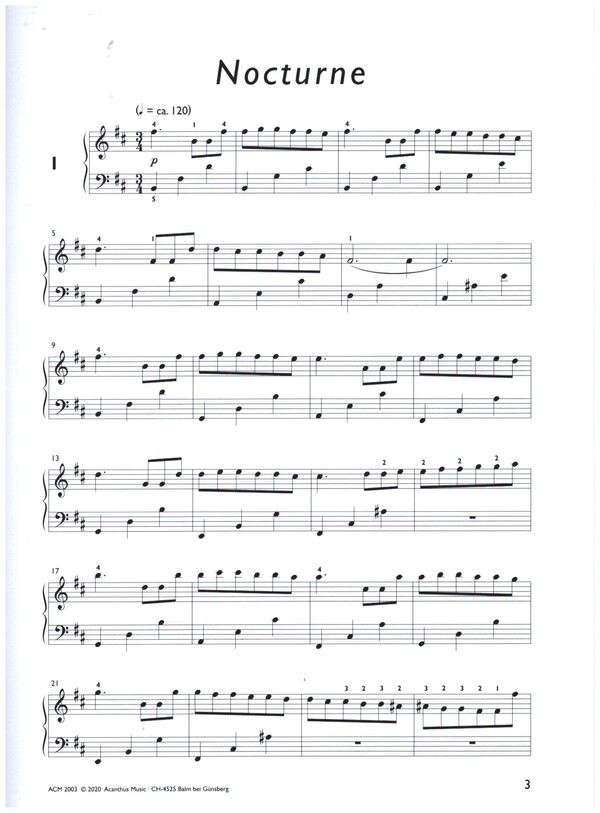 Nocturnes - 7 Pieces