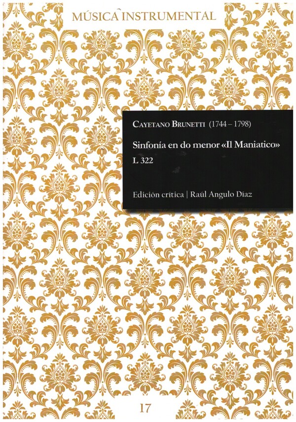 Sinfonía en do menor Il Maniatico L322