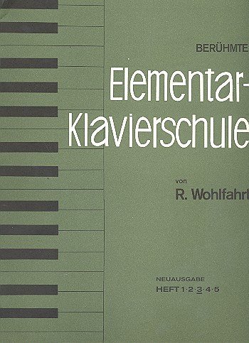 Berühmte Elementar-Klavierschule op.222 