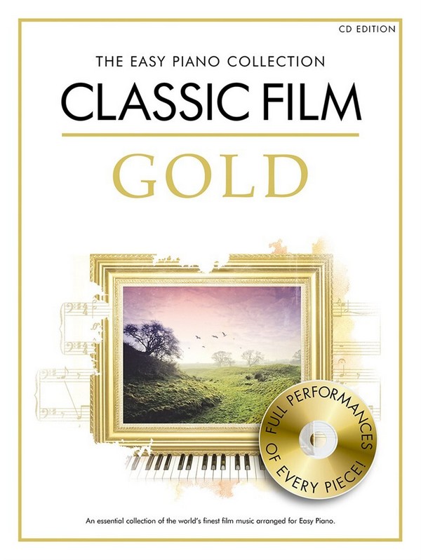 The easy Piano Collection Gold - Classic Film (+CD):