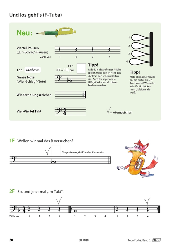 Tuba Fuchs Band 1 (+QR-Codes)