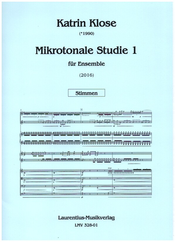 Mikrotonale Studie Band 1