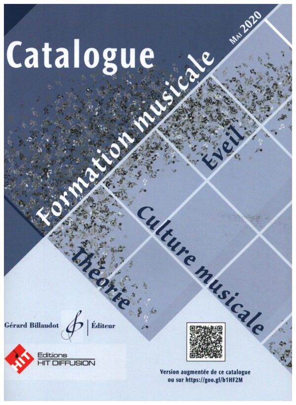 Catalogue Formation musicale Billaudot 2020