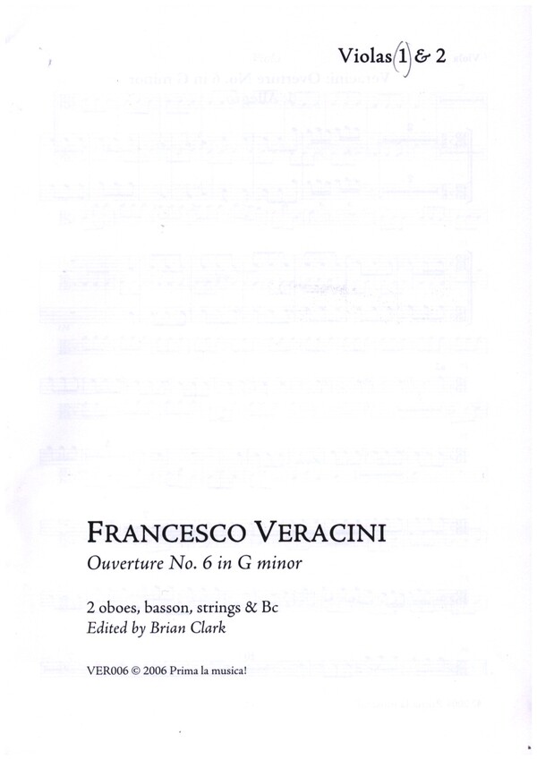Ouverture 6 in G minor no.6