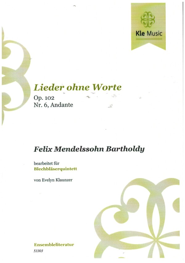 Lieder ohne Worte Nr.6 op.102 - Andante