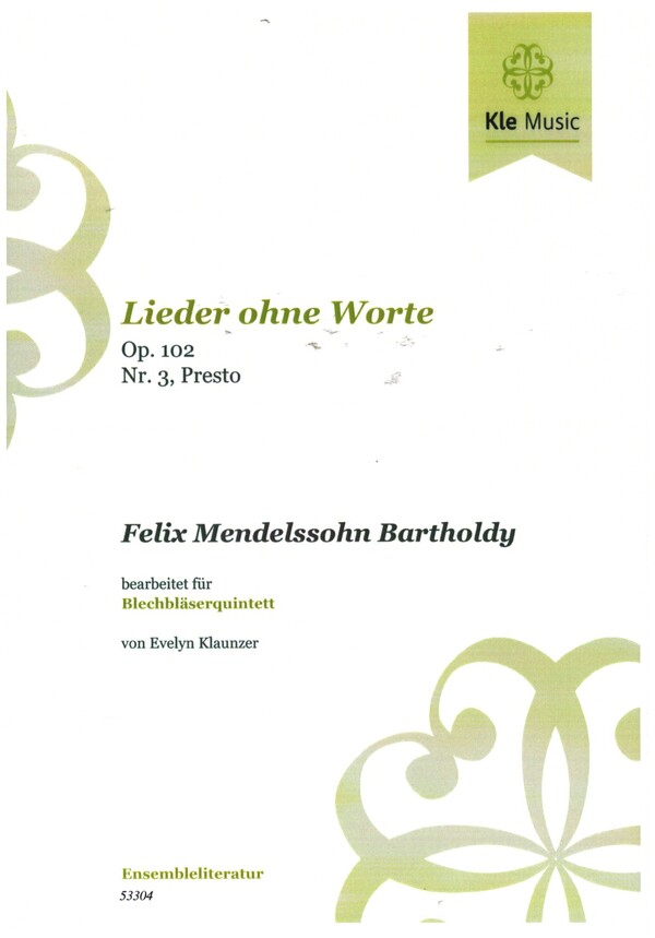 Lieder ohne Worte Nr.3 op.102 - Presto