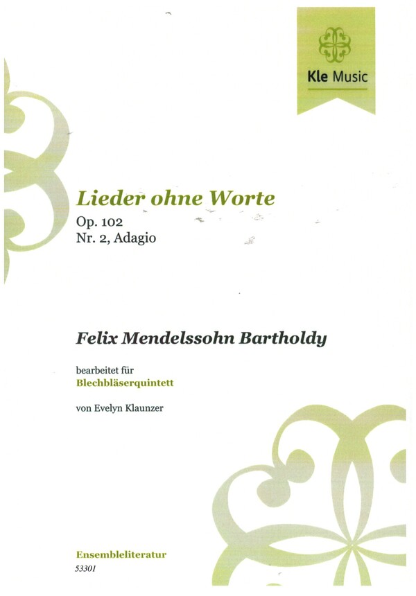Lieder ohne Worte Nr.2 op.102 - Adagio