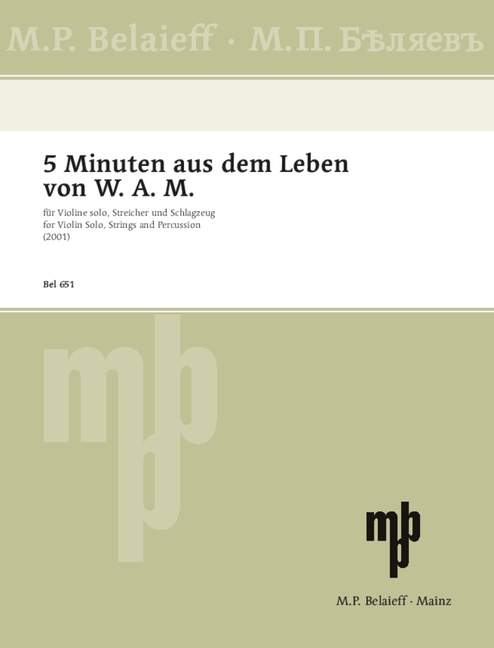 5 Minuten aus dem Leben von W.A.M.