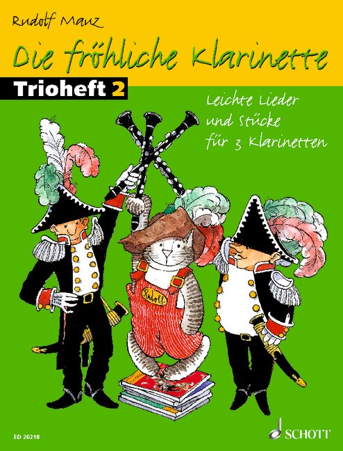 Die fröhliche Klarinette Band 2 - Trioheft