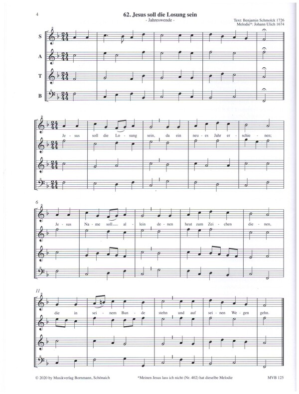 Lieder des Evangelischen Gesangbuchs Band 2