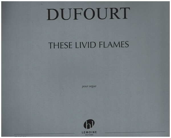 These Livid Flames