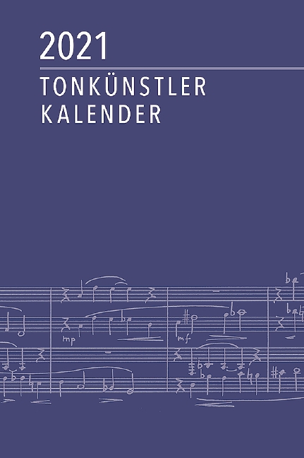 Tonkünstlerkalender Classic 2021