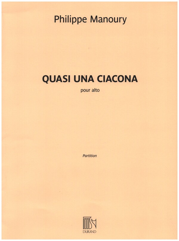 Quasi una ciacona