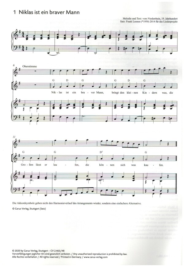 Weihnachtslieder für Blockflöte (+Online Audio)