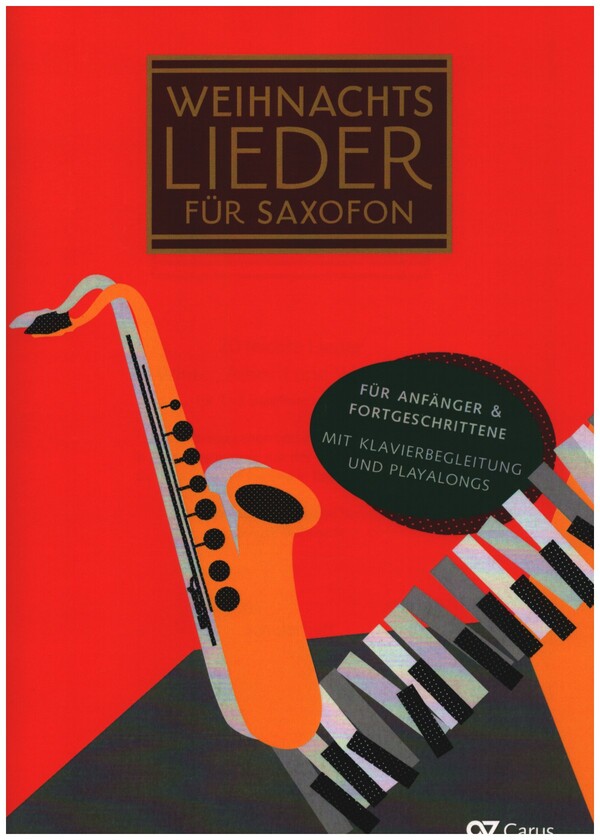 Weihnachtslieder für Saxophon (+Online Audio)