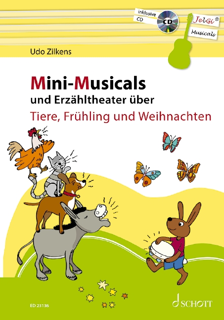 Mini-Musicals und Erzähltheater über Tiere, Frühling und Weihnachten (