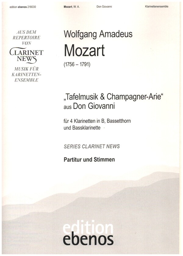 'Tafelmusik und Champagner-Arie' aus Don Giovanni