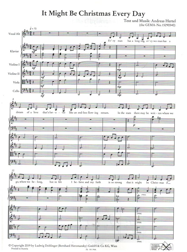 It might be Christmas every day