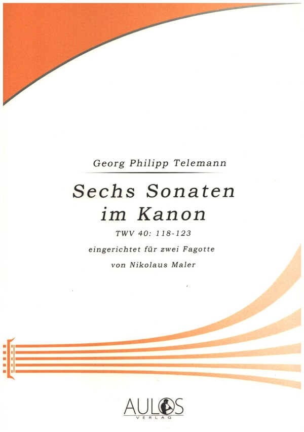 6 Sonaten im Kanon TWV: 118-123