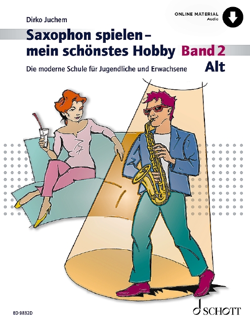 Saxophon spielen - mein schönstes Hobby Band 2 (+Online Audio)