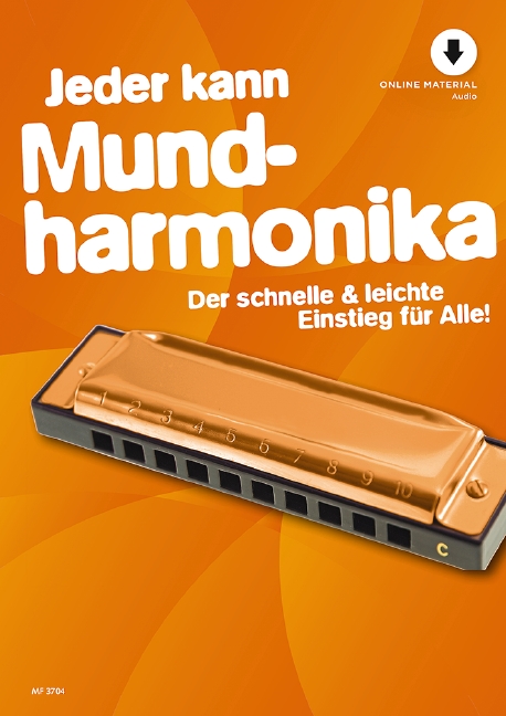 Jeder kann Mundharmonika (+Online Audio)