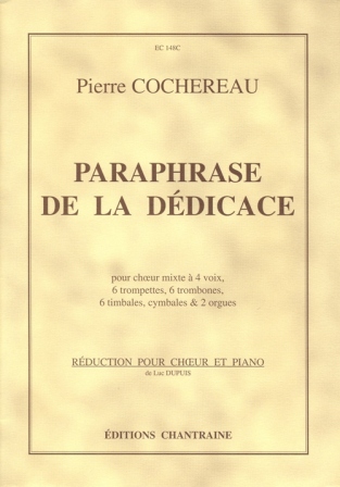 EC148KA  P.Cochereau, Paraphrase de la Dédicace