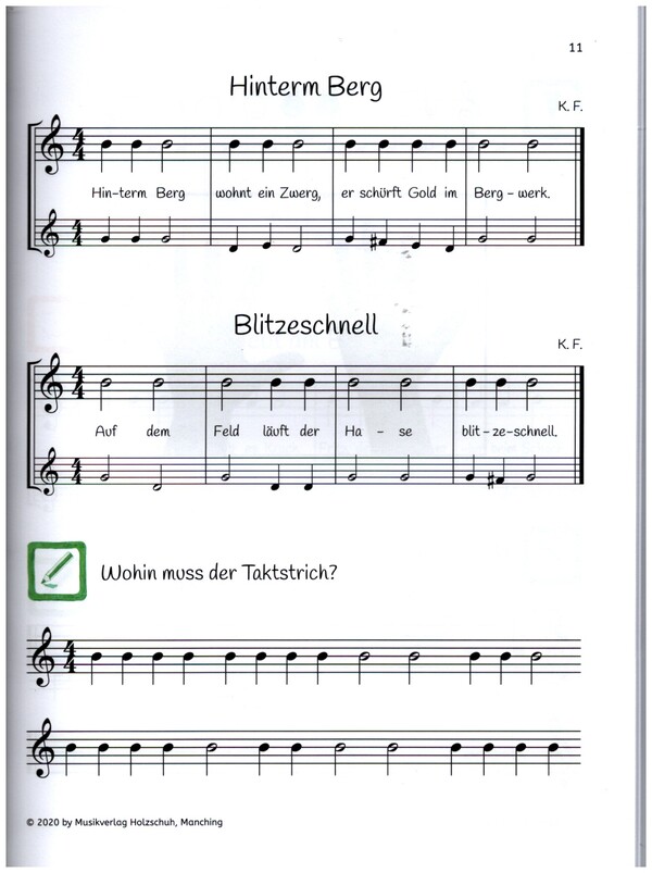 Unterwegs mit der Querflöte Band 1 - Draußen im Grünen