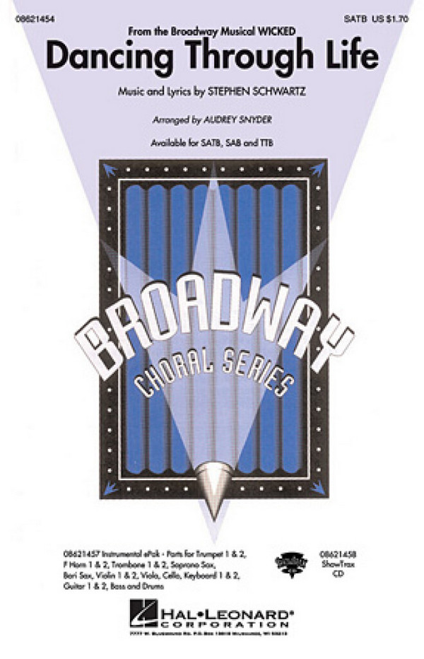 Dancing through Life for mixed chorus