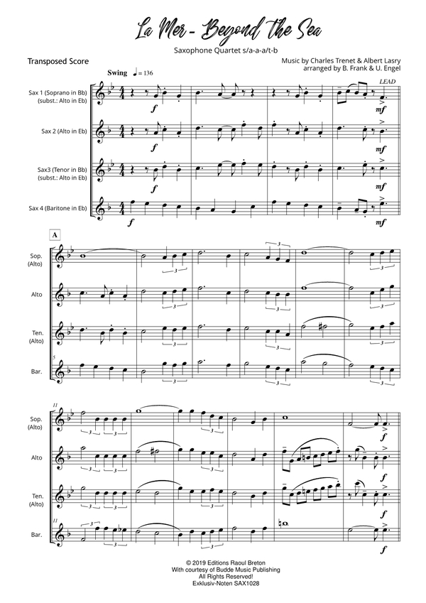 La Mer - Beyond the Sea