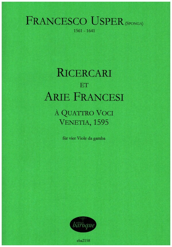 Ricercari et Arie Francesi à Quattro Voci
