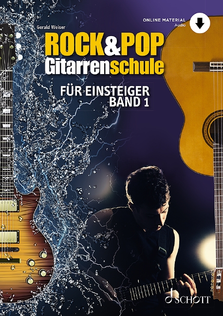 Rock & Pop Gitarrenschule Band 1 (+Online Audio)