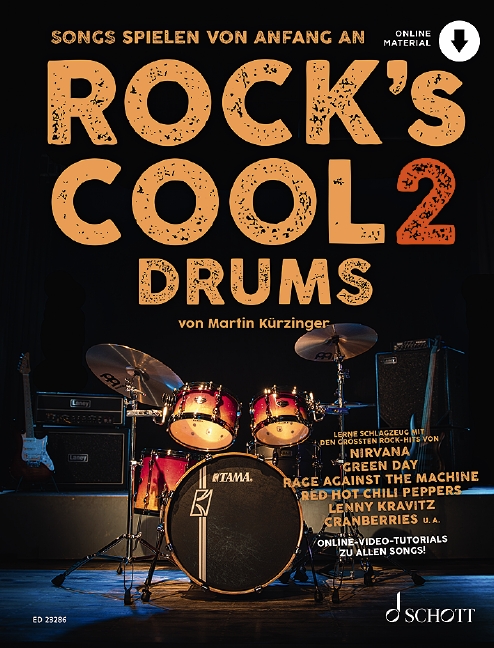 Rock's cool Drums Band 2 (+Online Audio)