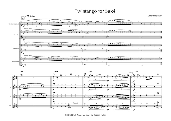 Twintango for Sax4