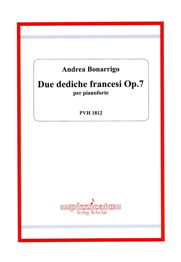 2 dediche francesi op.7,1