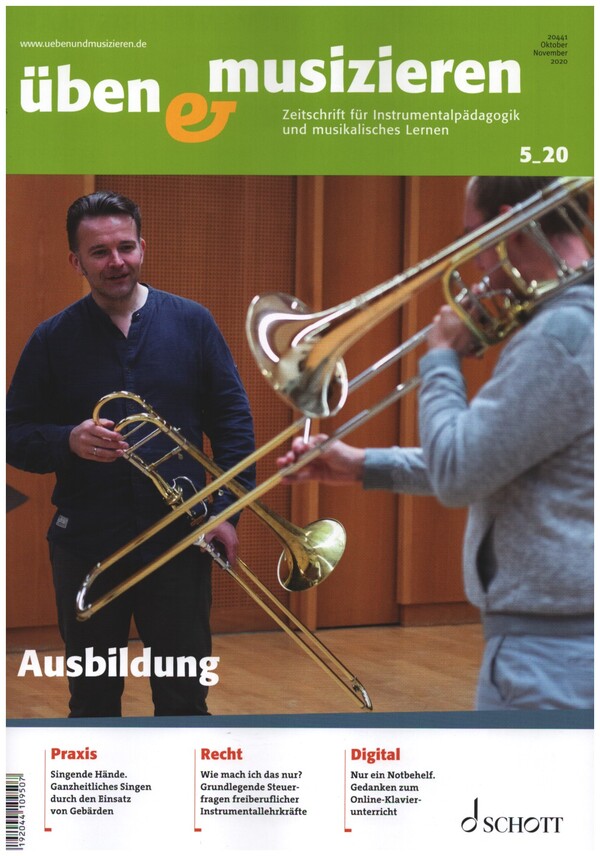 Üben und musizieren 05/2020 Oktober/November