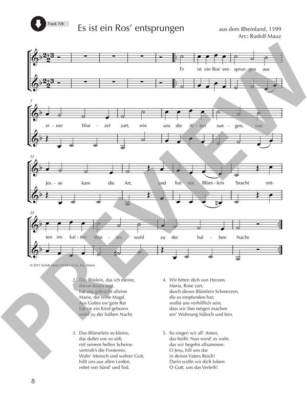 Weihnachtsmelodien (+Online Audio)