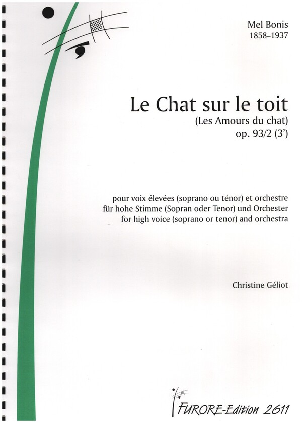 Le Chat sur le toit (Les Amours du chat) op.93/2 (3')